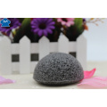 100% Natural activé Charcoal Konjac Sponge pour soins de la peau